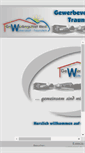 Mobile Screenshot of gewerbeverein-wolkersdorf.de